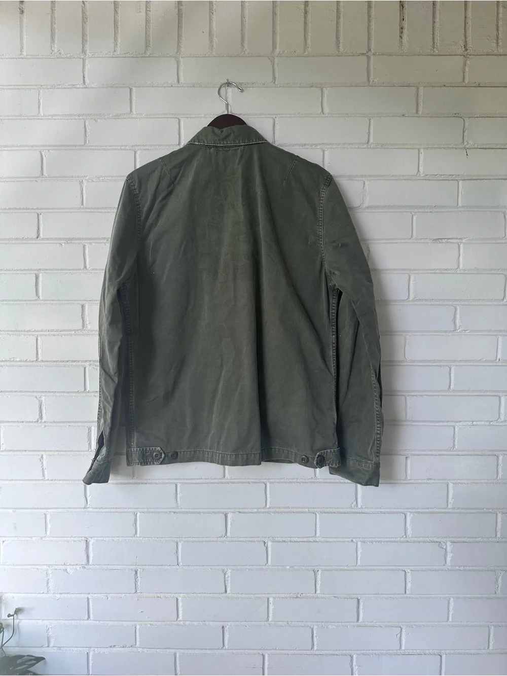 Lucky Brand Men's Military Utility Field Jacket - Olive Green - L